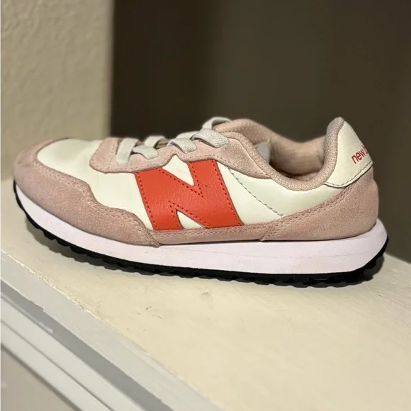 New Balance 237 Pink White Casual Sneaker Toddler Girls Size 13 - Picture 6 of 9